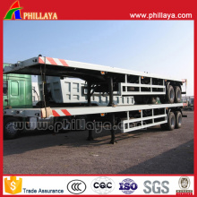 40FT Container Transport Flat Bed Semi Trailer for North Africa